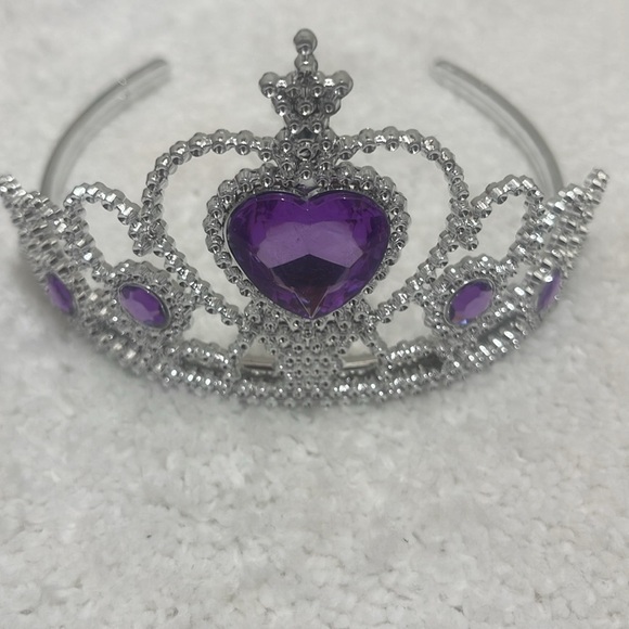 Disney Princess Dress Costume With Crown. NWOT - Picture 2 of 12